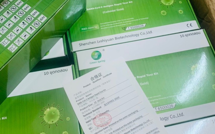 Khánh Hòa: Triệt phá vụ mua bán kit test Covid-19, khẩu trang y tế lậu Khánh Hòa: Triệt phá vụ mua bán kit test Covid-19, khẩu trang y tế lậu