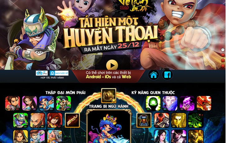 Ra mắt game thuần Việt Võ Lâm Bá Đồ