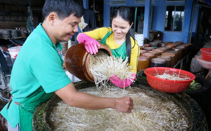 Làng nghề hồi sinh: Làng giá Nghi An