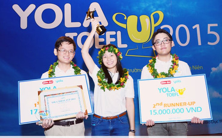Học sinh trường chuyên Lê Hồng Phong đoạt quán quân cuộc thi YOLA TOEFL CUP 2015