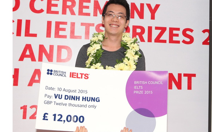 Sinh viên Việt Nam đầu tiên giành Giải thưởng IELTS Đông Á