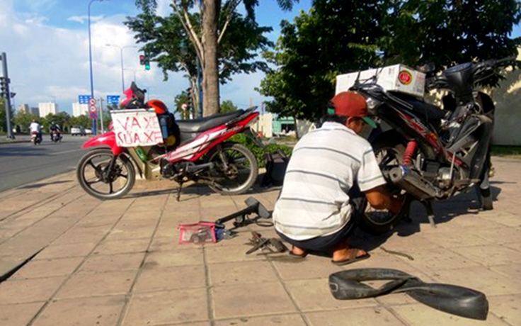 Dẹp nhóm ‘thợ phá xe’ trên đường Mai Chí Thọ