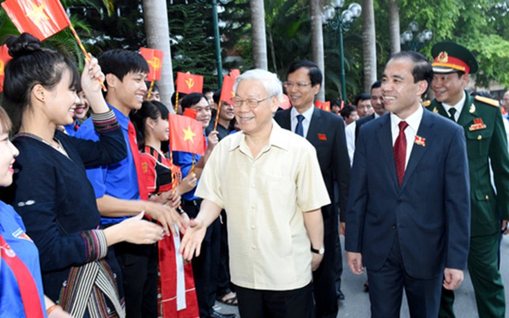 Tổng bí thư Nguyễn Phú Trọng dự ĐH Đảng bộ tỉnh Tuyên Quang