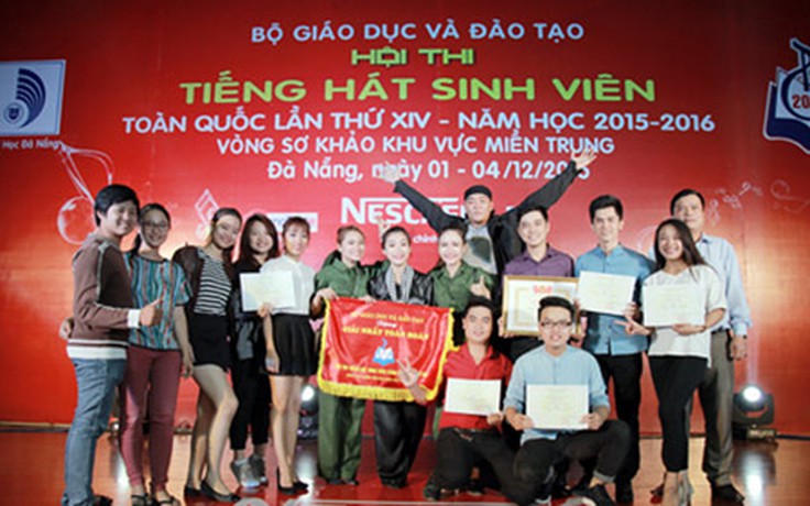 ĐH Duy Tân vô địch Tiếng hát sinh viên toàn quốc khu vực miền Trung