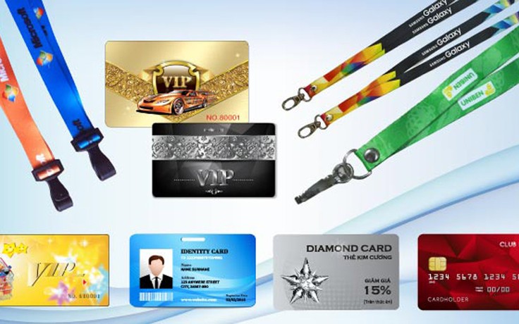 Xưởng in thẻ VIP và dây đeo thẻ cao cấp tại TP.HCM