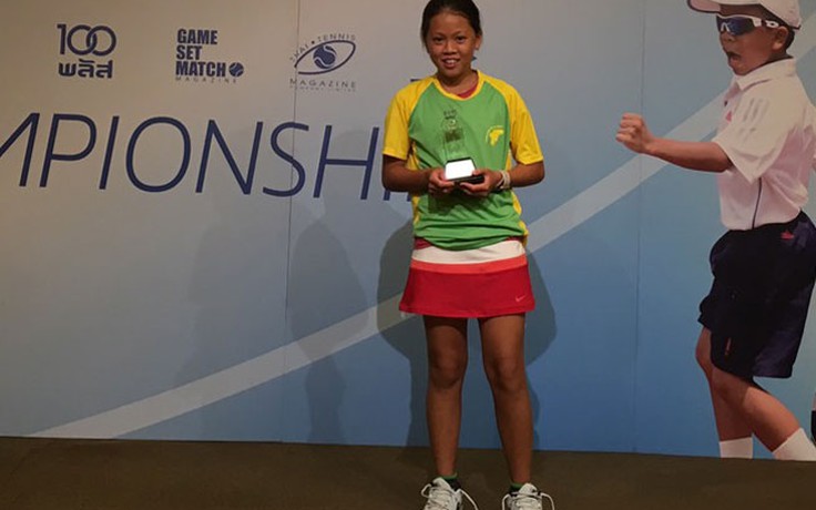 Hạ chủ nhà, tay vợt nhí TP.HCM vô địch U.10 Thái Lan