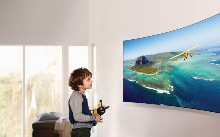 3 ưu điểm tuyệt vời của TV màn hình cong Samsung