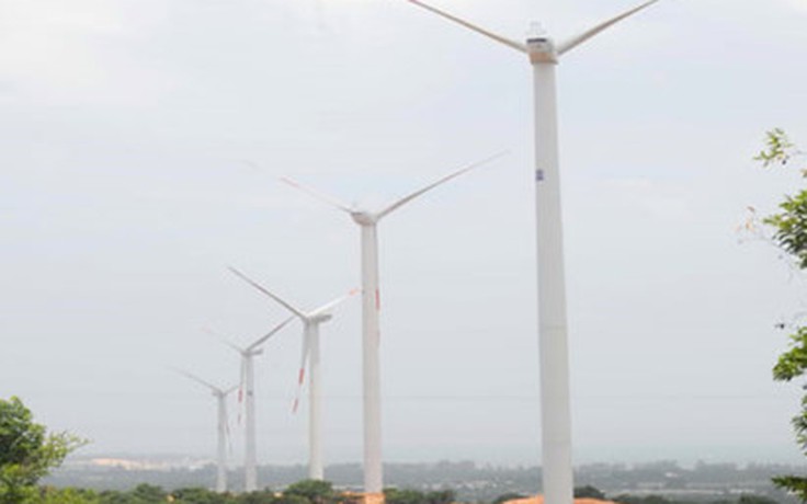 Khánh thành dự án điện gió ở Bình Thuận
