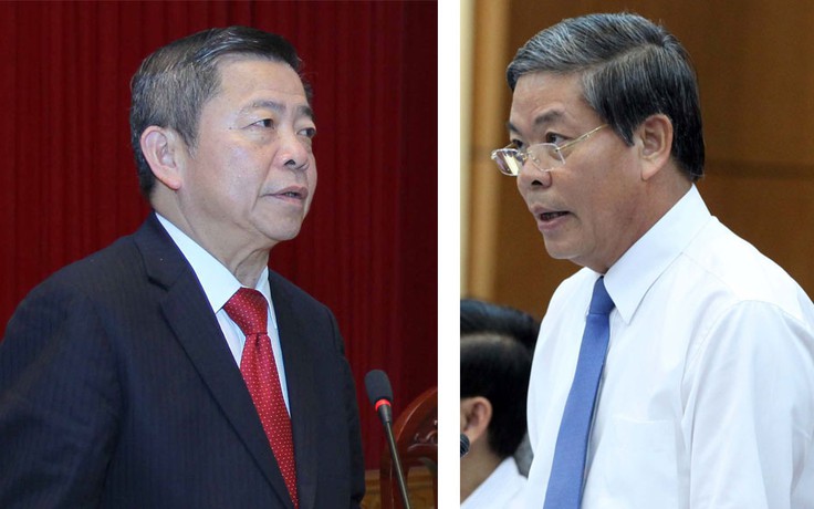 Cách mọi chức vụ trước đây của ông Võ Kim Cự, cảnh cáo nguyên Bộ trưởng Nguyễn Minh Quang