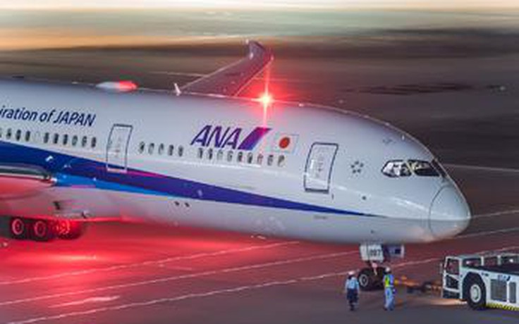 Máy bay Boeing 787 bị sét đánh khi hạ cánh xuống Nội Bài