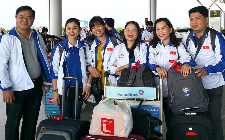 Đoàn Việt Nam lên đường tham dự Liên hoan Thanh niên - sinh viên thế giới