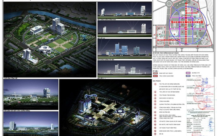 Chia nhỏ, đổi tên dự án để xây trung tâm hành chính ngàn tỉ?