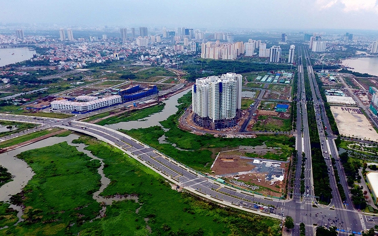 Khu đô thị mới Thủ Thiêm dự kiến thu gần 22.000 tỉ đồng từ đất