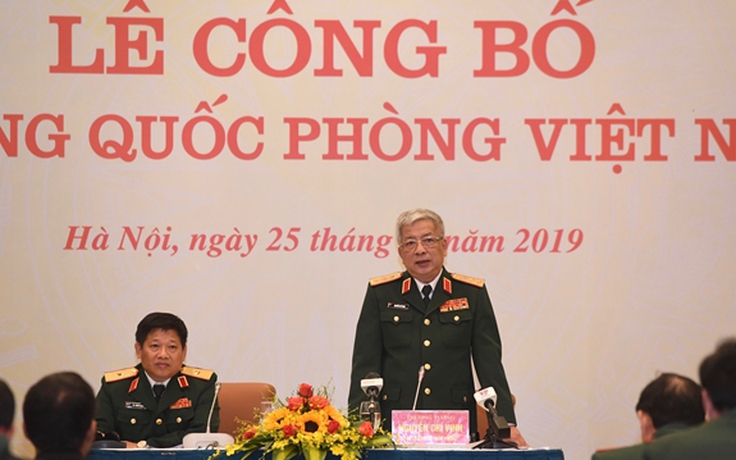 Công bố Sách trắng và Sách ảnh quốc phòng 2019