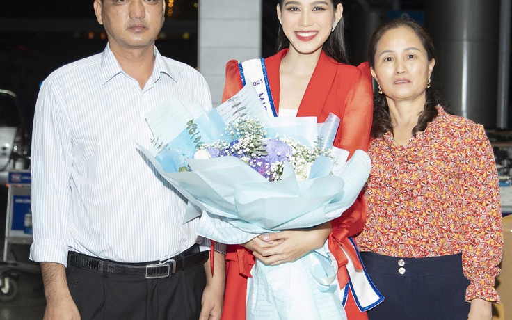 Đỗ Thị Hà lên đường dự thi Hoa hậu Thế giới 2021