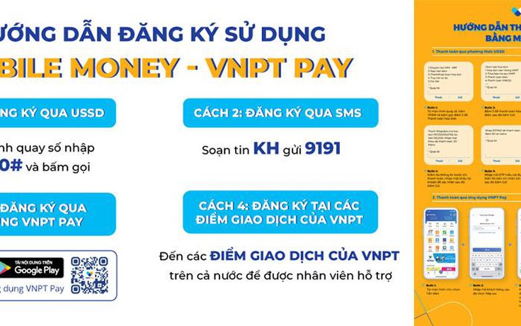 Thanh toán tiền điện qua dịch vụ Mobile Money