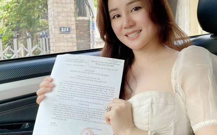 Khởi tố bà Nguyễn Phương Hằng liên quan tố cáo của ca sĩ Vy Oanh