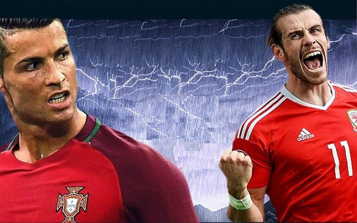 Bồ Đào Nha - Xứ Wales: Cơ hội Bale vượt mặt Ronaldo