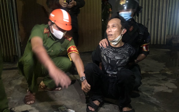 Lực lượng 911 Đà Nẵng bắt giữ 3 người hẹn 'họp chợ' ma túy lúc nửa đêm