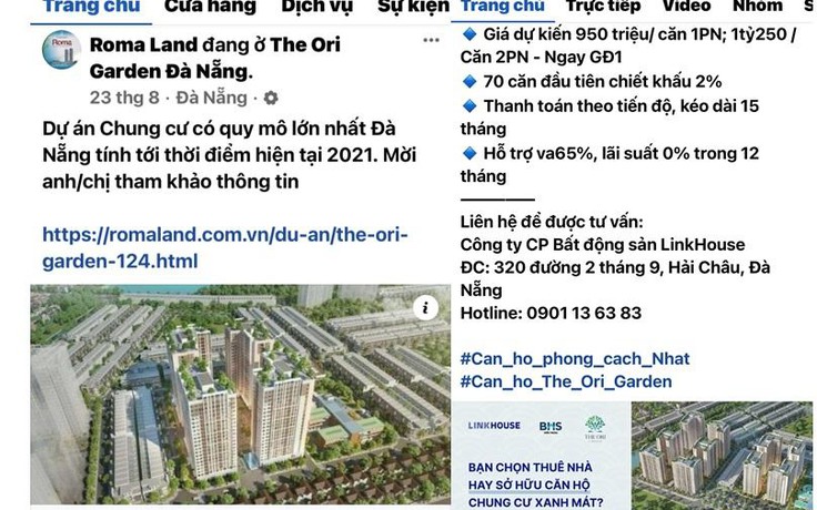 Đà Nẵng: Cảnh báo rao bán dự án The Ori Garden, yêu cầu dùng đúng tên Nhà ở xã hội Bàu Tràm