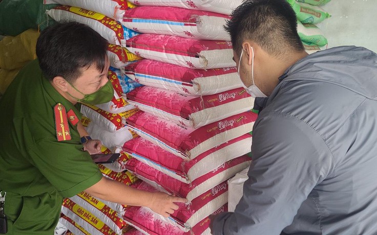 Đà Nẵng: Xử phạt 2 cơ sở sản xuất gạo giả thương hiệu nổi tiếng