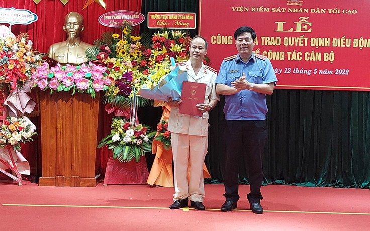 Viện trưởng Viện KSND tỉnh Quảng Nam làm Viện trưởng Viện KSND TP.Đà Nẵng