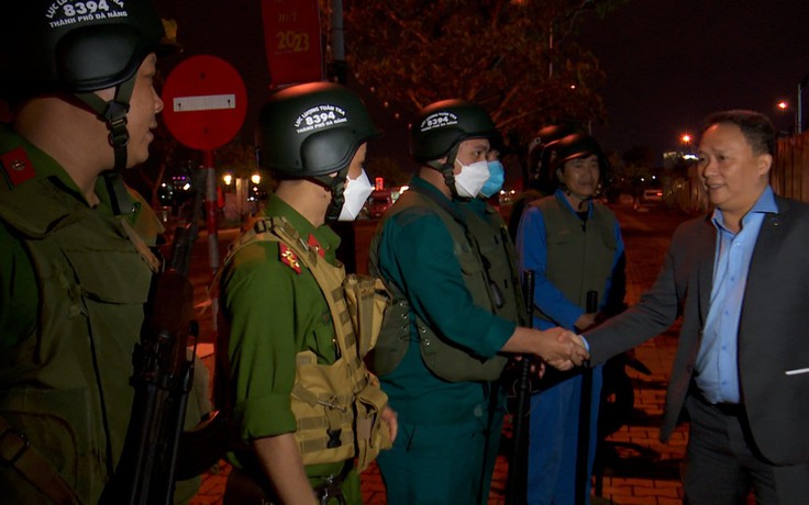 Đà Nẵng: Lực lượng tuần tra đêm ra quân tăng cường phòng chống tội phạm dịp tết