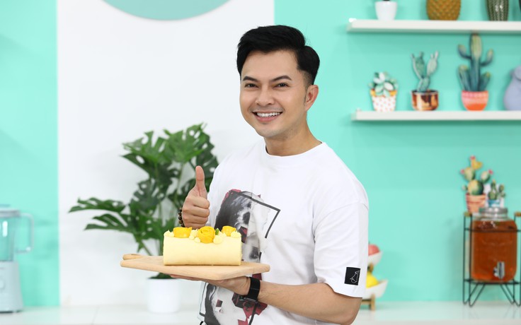 Sao Việt học bí kíp làm bánh cùng 'Bếp ngọt'