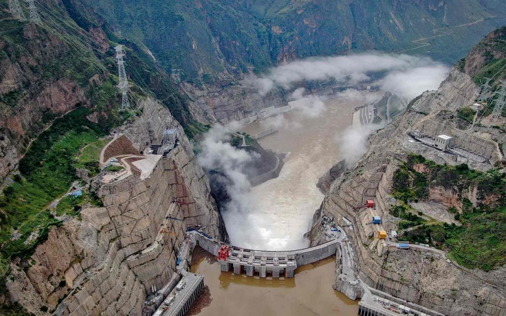 Trung Quốc chính thức vận hành đập thủy điện khổng lồ mới, cao hơn đập Tam Hiệp