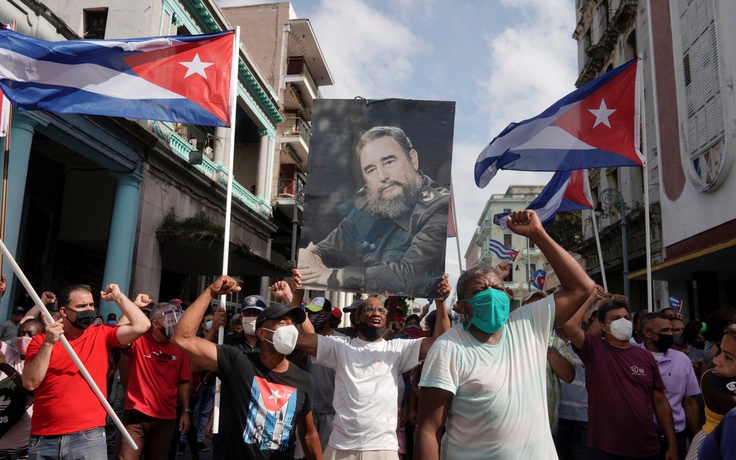 Chủ tịch Cuba lên án 'âm mưu gây bất ổn trong nước'