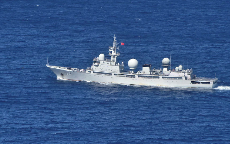 Tàu do thám Trung Quốc bị phát hiện gần căn cứ bí mật của Úc