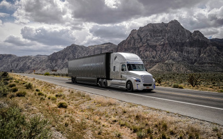 Xe tải tự lái đã được cấp phép tại Nevada
