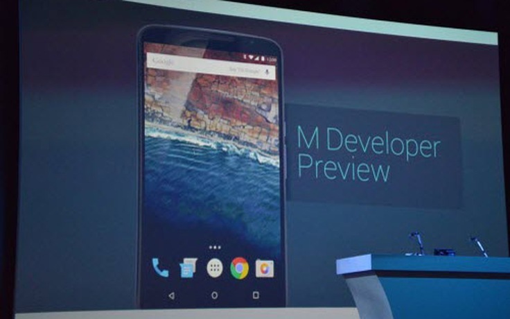Google I/O 2015: Nền tảng Android M ra mắt