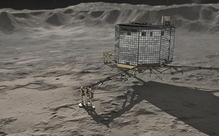 Tàu đổ bộ Philae thức giấc, sẵn sàng làm việc