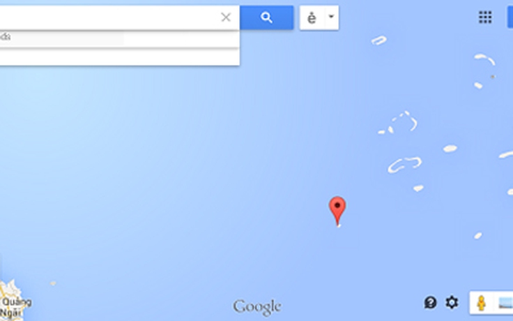 Google Maps đã bỏ tên 'Tam Sa' khỏi quần đảo Hoàng Sa