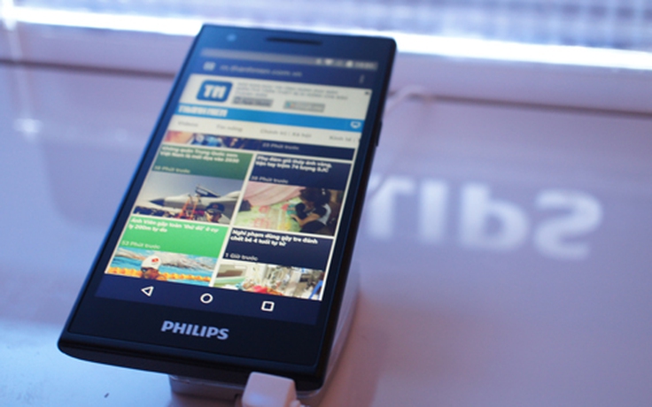 Philips ra mắt smartphone siêu tiết kiệm pin