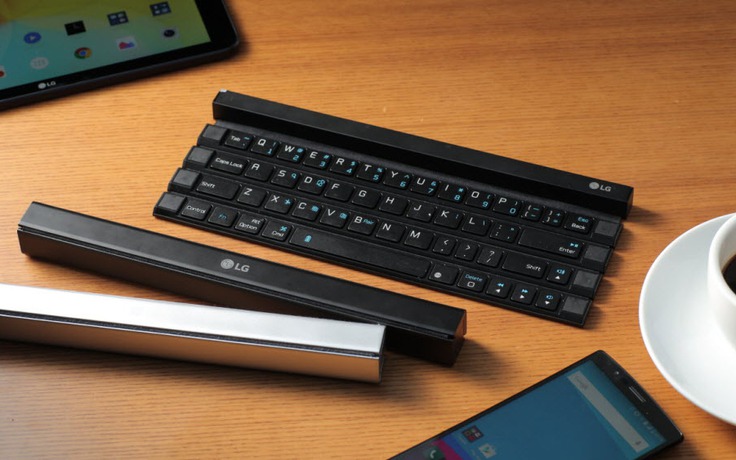 LG Rolly Keyboard - bàn phím cuộn độc đáo
