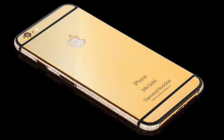 iPhone 6S bất ngờ có bản mạ vàng hoặc đính kim cương