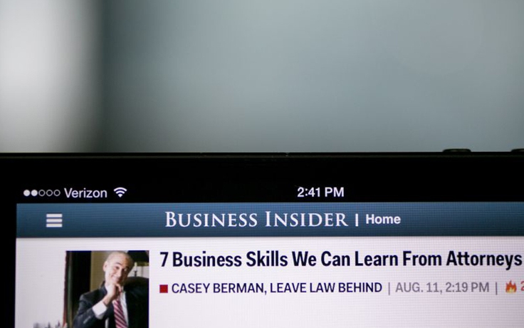 Business Insider bị hãng truyền thông Đức thâu tóm