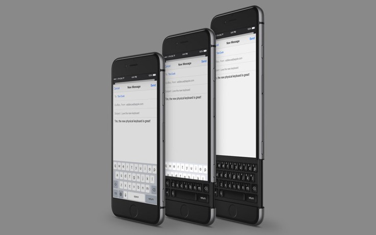 Xuất hiện thiết kế iPhone 7 lấy cảm hứng từ BlackBerry Priv
