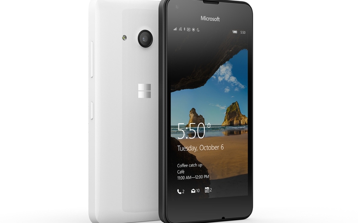 Microsoft tung ra mẫu smartphone Lumia 550 giá rẻ chạy Windows 10
