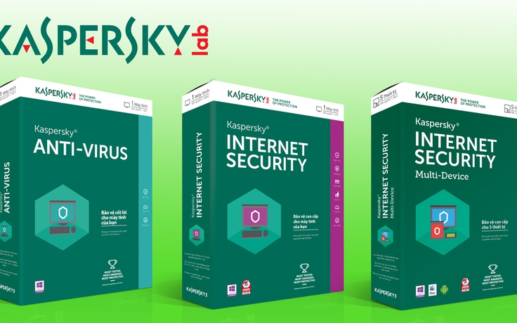 Kaspersky công bố các phiên bản bảo mật cá nhân 2016