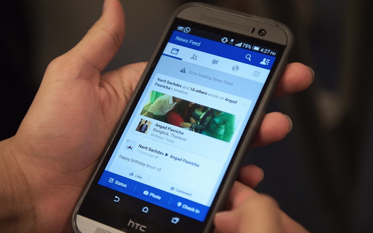 Facebook trên Android ngốn 20% dung lượng pin