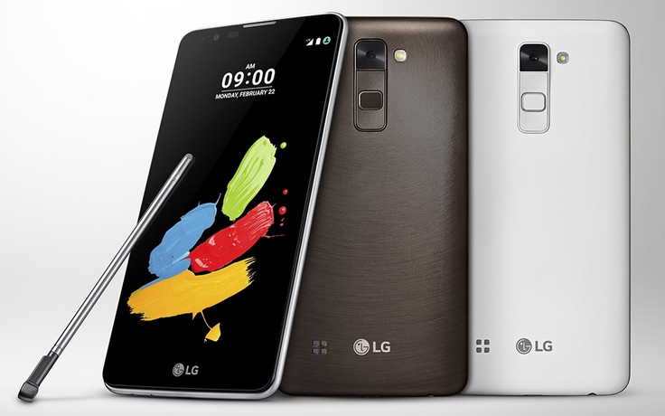 LG trình diễn Stylus 2 với bút stylus thế hệ mới tại MWC 2016