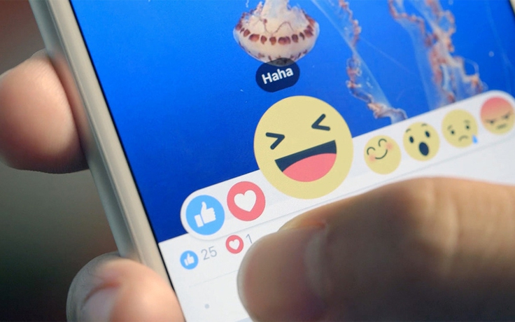 Facebook cập nhật nút Like kèm biểu tượng cảm xúc