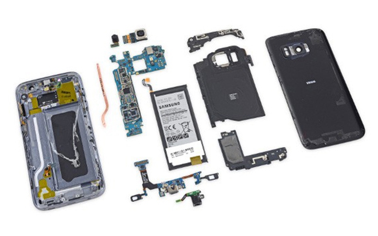 Màn hình khiến Galaxy S7 rất khó sửa chữa
