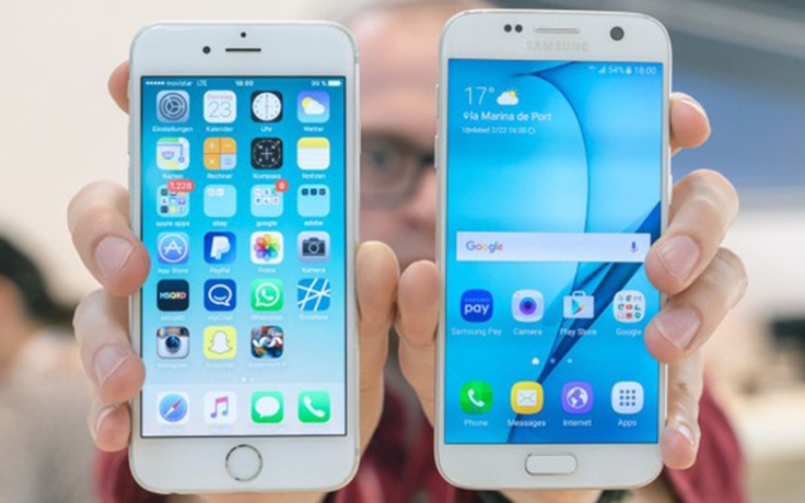 iPhone 6S so tài Galaxy S7 về khả năng chịu va đập