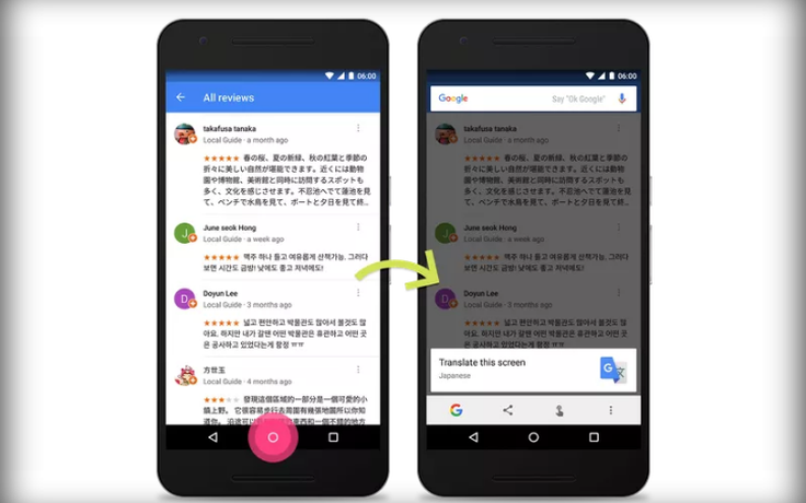 Google cung cấp chức năng dịch nhanh trên Android