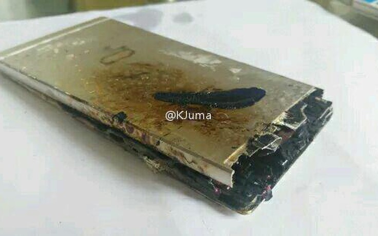 Đến lượt điện thoại Huawei bị cháy nổ