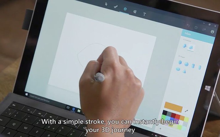Ứng dụng Paint sẽ được Microsoft lột xác trên Windows 10